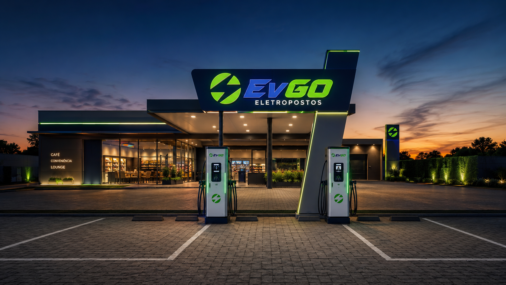 Eletroposto EVGO